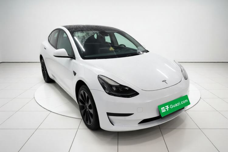 Used Tesla Model 3 2021 Standard Range Rear-Wheel Drive Upgraded Version 3D6 Front Right 45 Deg