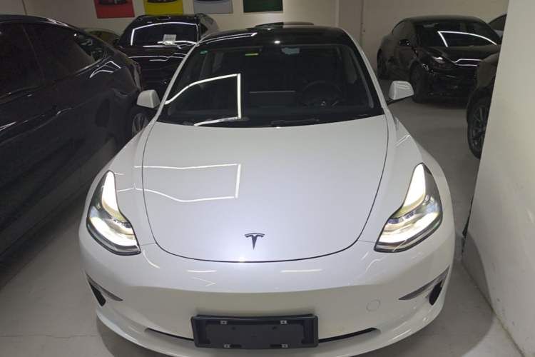 Used Tesla Model 3 2021 Performance High-Performance All-Wheel-Drive Version 3D6 Front