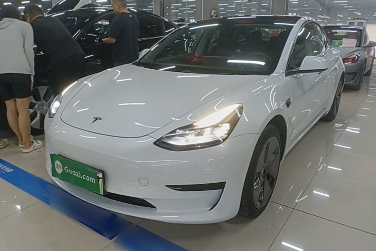 Used Tesla Model 3 2021 Standard Range Rear-Drive Upgraded Version Guazi used car, China used car export, Used car for sale, Used Tesla cars, Cheapest cars for sale, Electric vehicle, New energy car