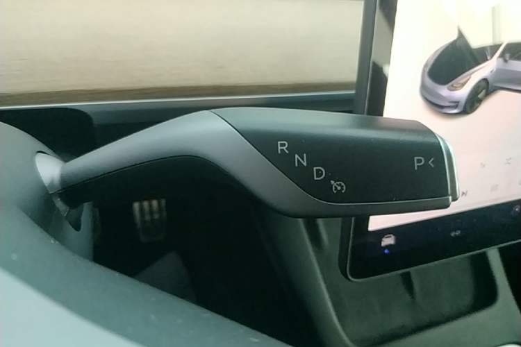 Used Tesla Model 3 2021 Revised Version Standard Range Rear-Wheel Drive Upgraded Edition 3D1 Gear Lever