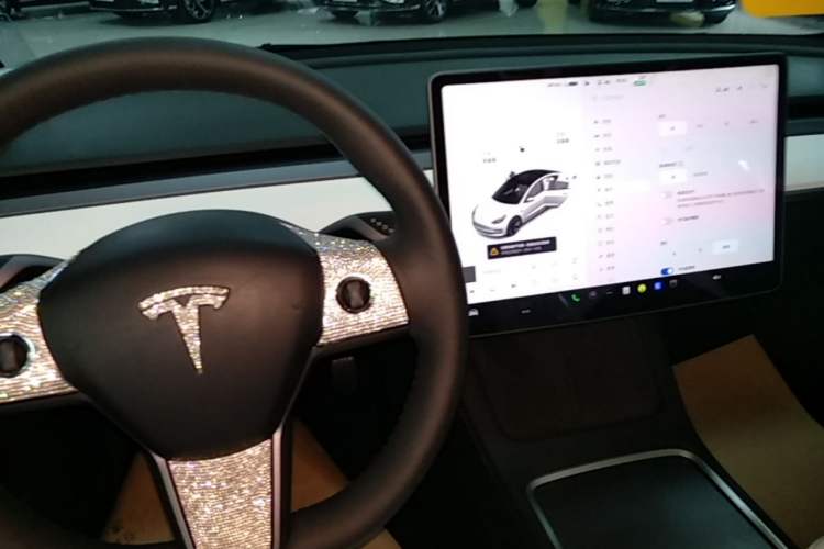 Used Tesla Model 3 2021 Standard Range Rear-Wheel Drive Upgraded Version 3D6 Gear Lever