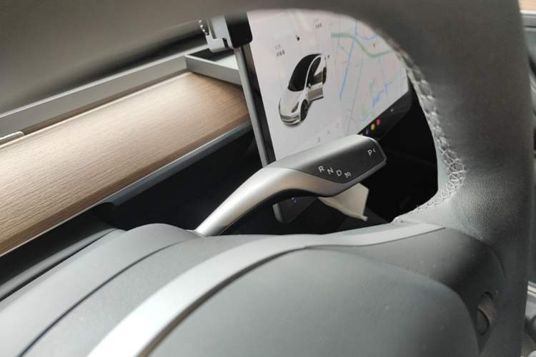 Used Tesla Model 3 2021 Revised Version Standard Range Rear-Wheel Drive Upgraded Edition 3D1 Gear Lever
