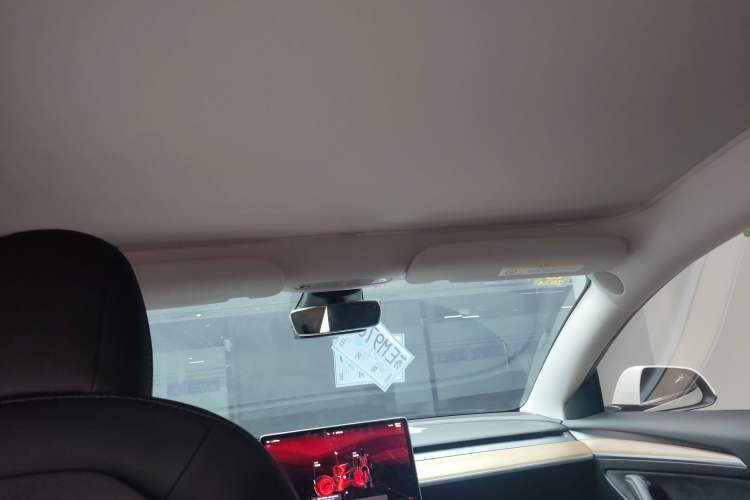 Used Tesla Model 3 2021 Revised Version II – Performance High-Performance All-Wheel-Drive Edition Headliner