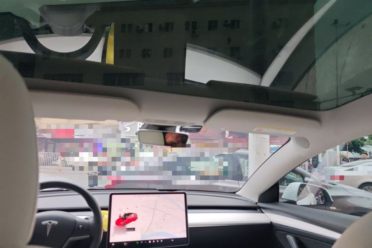 Used Tesla Model 3 2021 Revised Version Standard Range Rear-Wheel Drive Upgraded Edition 3D1 Headliner