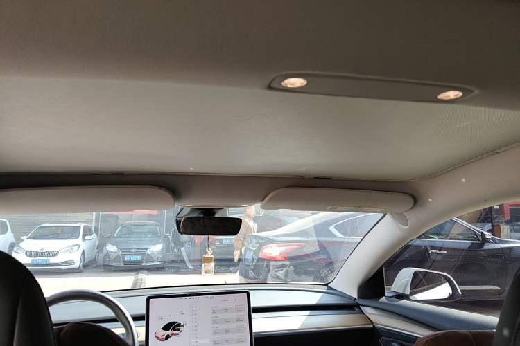 Used Tesla Model 3 2021 Standard Range Rear-Drive Upgraded Version Headliner