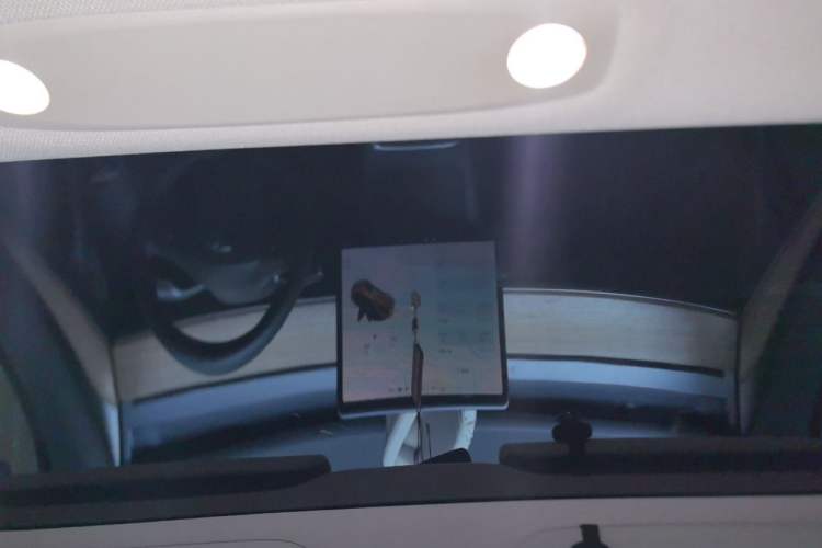 Used Tesla Model 3 2021 Standard Range Rear-Wheel Drive Upgraded Version 3D6 Headliner