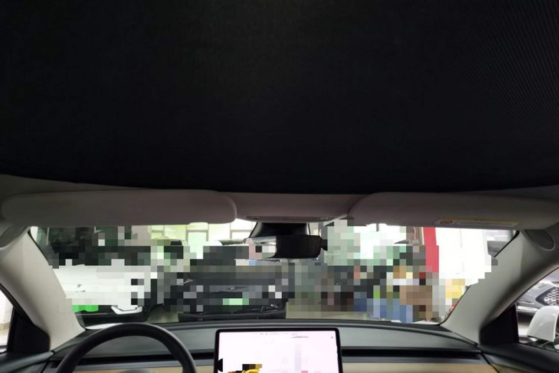 Used Tesla Model 3 2021 Performance High-Performance All-Wheel-Drive Version 3D6 Headliner