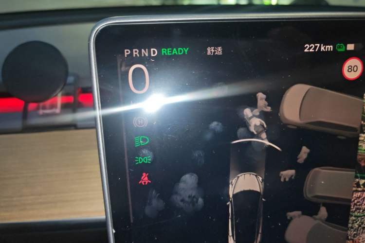 Used Tesla Model 3 2021 Performance High-Performance All-Wheel-Drive Version Instrument Cluster
