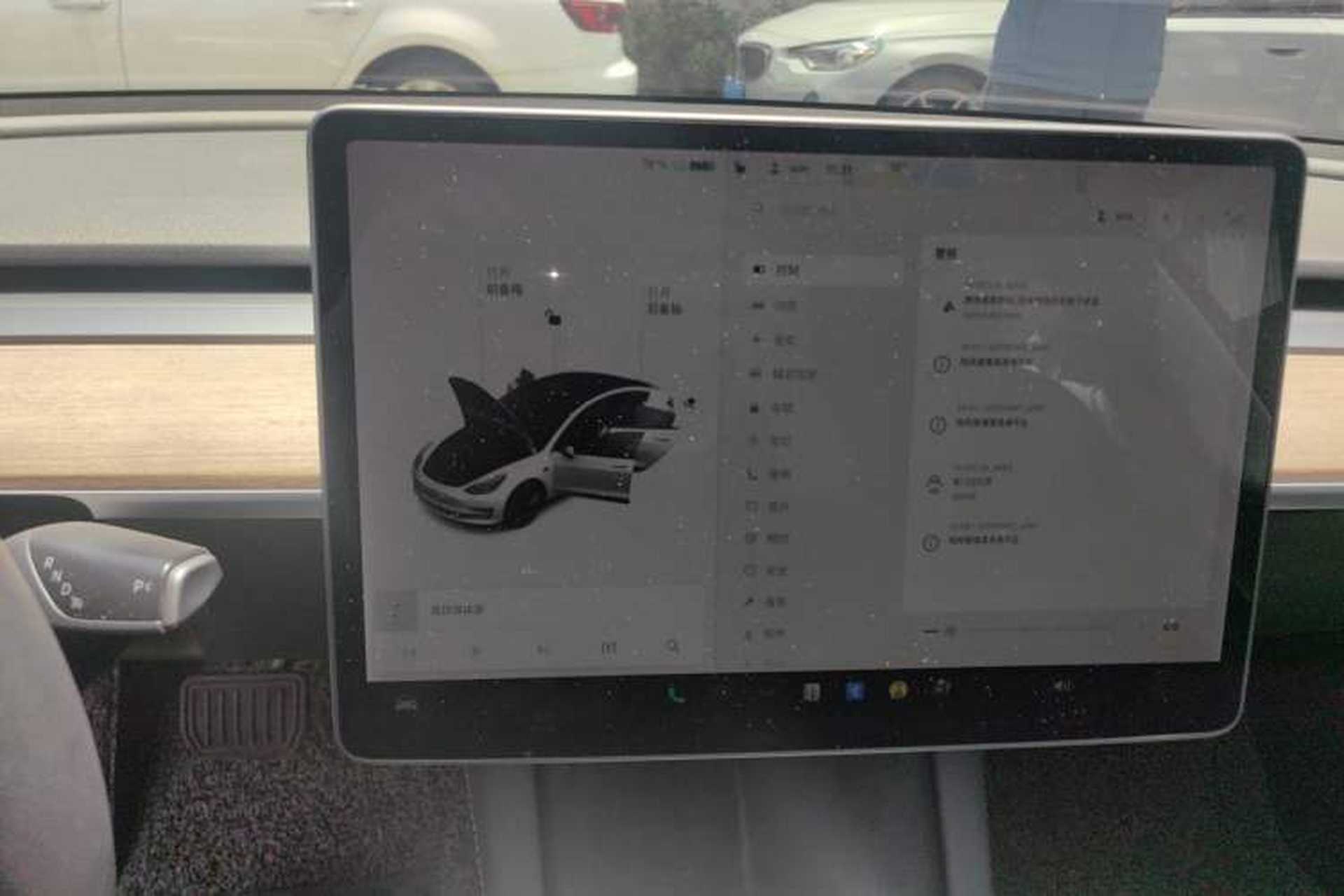 Used Tesla Model 3 2021 Standard Range Rear-Wheel Drive Upgraded Version 3D6 Instrument Cluster