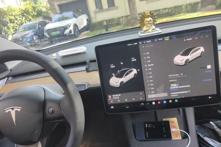 Used Tesla Model 3 2021 Revised Version Standard Range Rear-Wheel Drive Upgraded Edition 3D1 Instrument Cluster