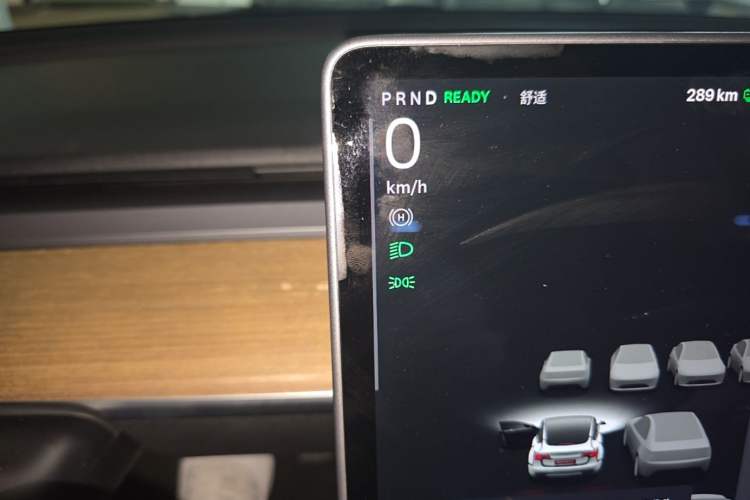 Used Tesla Model 3 2021 Performance High-Performance All-Wheel-Drive Version 3D6 Instrument Cluster