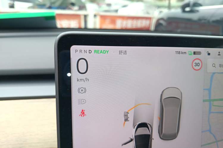 Used Tesla Model 3 2021 Standard Range Rear-Wheel Drive Upgraded Version 3D6 Instrument Cluster