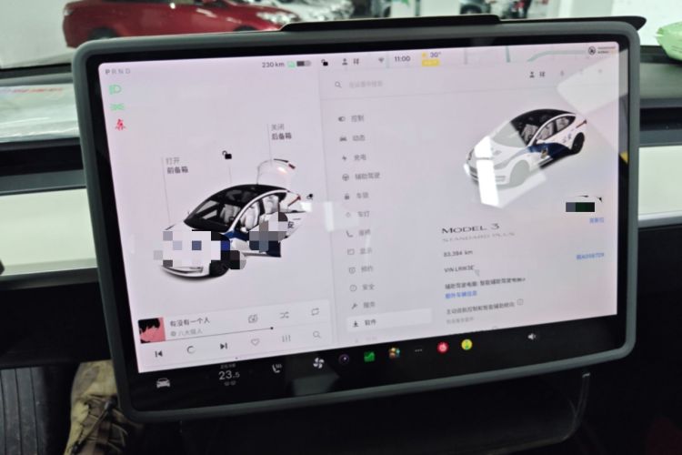 Used Tesla Model 3 2021 Standard Range Rear-Wheel Drive Upgraded Version 3D6 Instrument Cluster