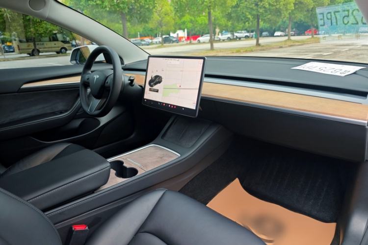 Used Tesla Model 3 2021 Revised Version Standard Range Rear-Wheel Drive Upgraded Edition 3D1 Interior 3