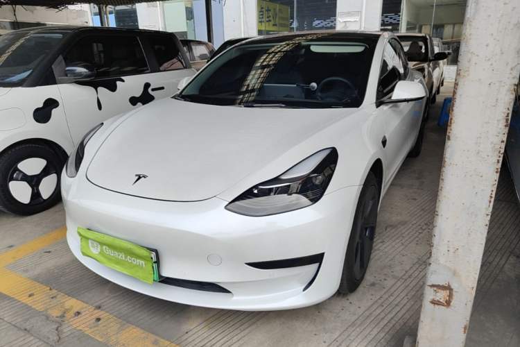 Used Tesla Model 3 2021 Revised Version Standard Range Rear-Wheel Drive Upgraded Edition 3D1 Guazi used car, China used car export, Used car for sale, Used cars, Cheapest cars for sale