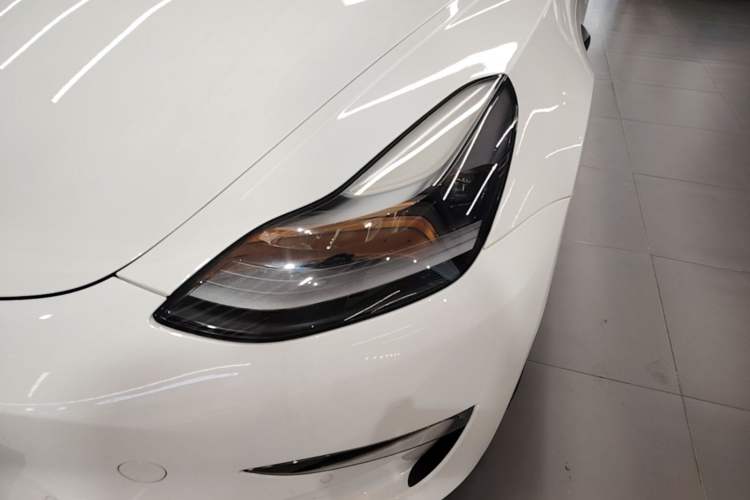Used Tesla Model 3 2021 Performance High-Performance All-Wheel-Drive Version Left Front Headlight