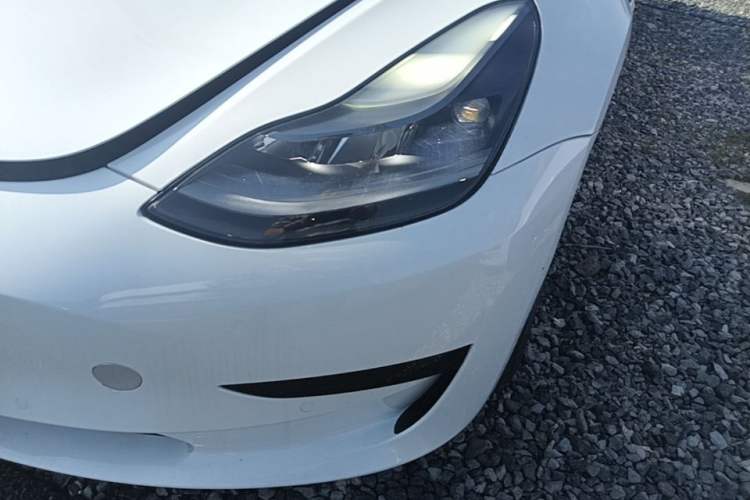 Used Tesla Model 3 2021 Revised Version Standard Range Rear-Wheel Drive Upgraded Edition 3D1 Left Front Headlight