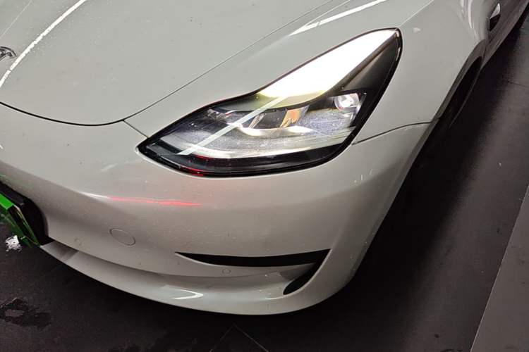 Used Tesla Model 3 2021 Revised Version Standard Range Rear-Wheel Drive Upgraded Edition 3D1 Left Front Headlight