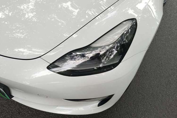 Used Tesla Model 3 2021 Performance High-Performance All-Wheel-Drive Version Left Front Headlight