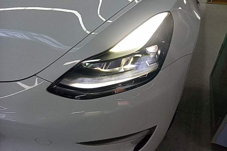 Used Tesla Model 3 2021 Performance High-Performance All-Wheel-Drive Version Left Front Headlight