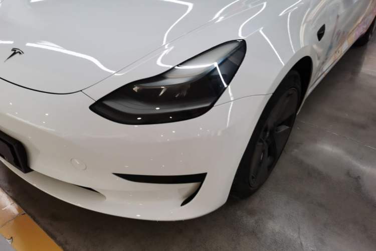 Used Tesla Model 3 2021 Revised Version Standard Range Rear-Wheel Drive Upgraded Edition 3D1 Left Front Headlight