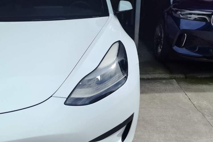Used Tesla Model 3 2021 Revised Version Standard Range Rear-Wheel Drive Upgraded Edition 3D1 Left Front Headlight
