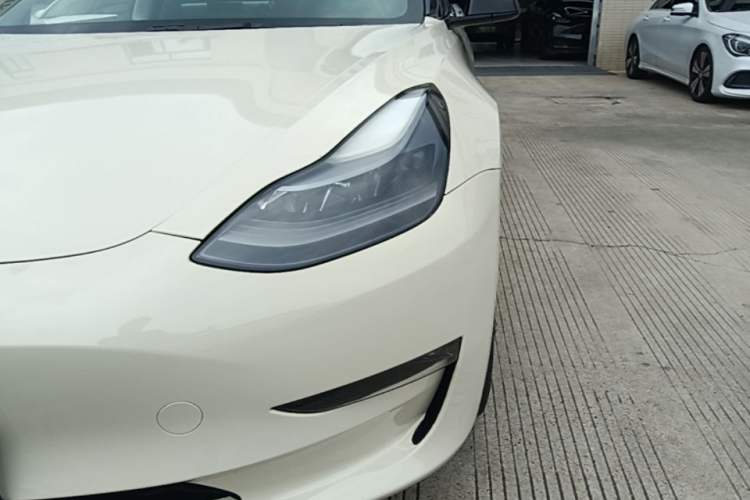 Used Tesla Model 3 2021 Performance High-Performance All-Wheel-Drive Version Left Front Headlight