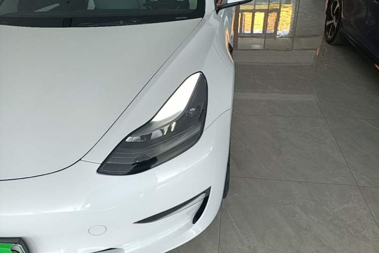 Used Tesla Model 3 2021 Revised Version II – Performance High-Performance All-Wheel-Drive Edition Left Front Headlight
