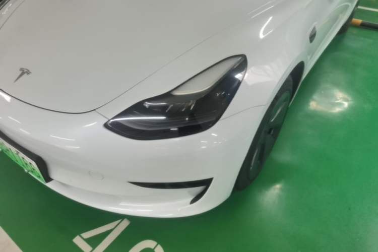 Used Tesla Model 3 2021 Revised Version Standard Range Rear-Wheel Drive Upgraded Edition 3D1 Left Front Headlight