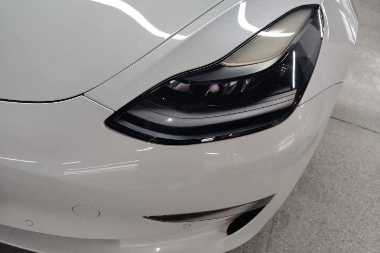 Used Tesla Model 3 2021 Performance High-Performance All-Wheel-Drive Version Left Front Headlight