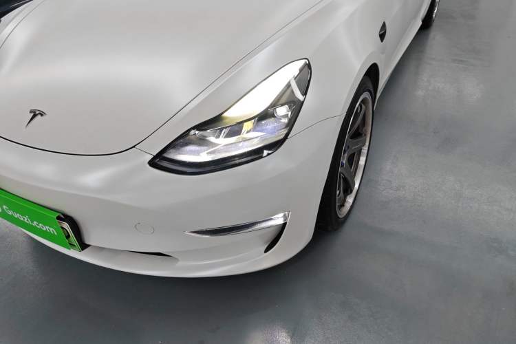 Used Tesla Model 3 2021 Revised Version II – Performance High-Performance All-Wheel-Drive Edition Left Front Headlight