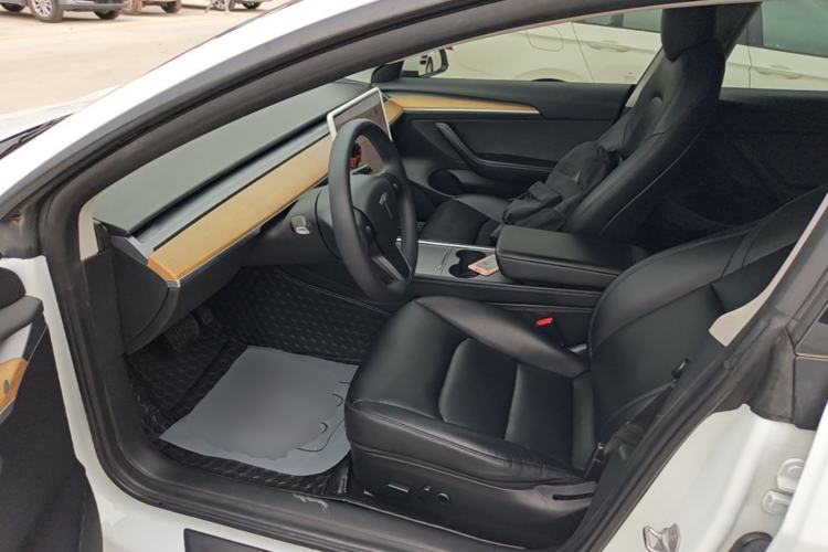 Used Tesla Model 3 2021 Revised Version Standard Range Rear-Wheel Drive Upgraded Edition 3D1 Left Front Seat
