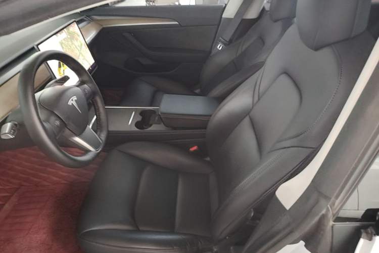 Used Tesla Model 3 2021 Revised Version Standard Range Rear-Wheel Drive Upgraded Edition 3D1 Left Front Seat