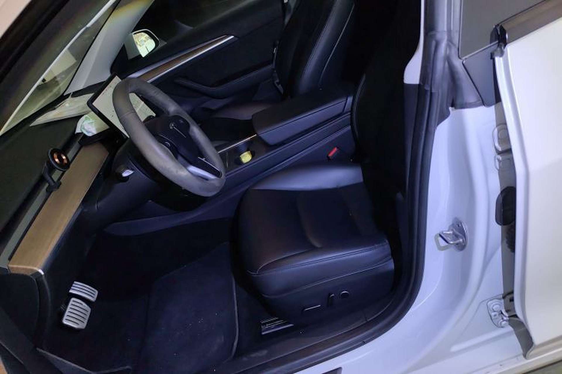 Used Tesla Model 3 2021 Performance High-Performance All-Wheel-Drive Version Left Front Seat
