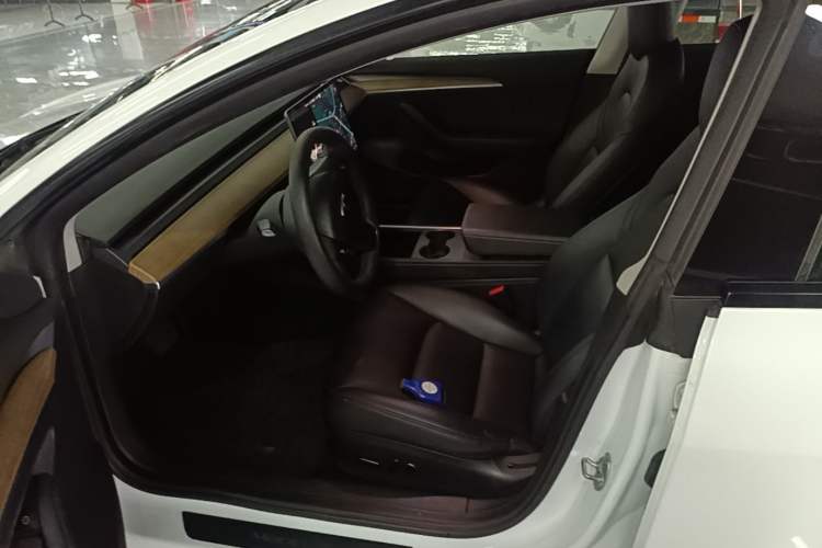 Used Tesla Model 3 2021 Revised Version Standard Range Rear-Wheel Drive Upgraded Edition 3D1 Left Front Seat