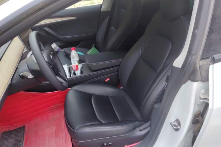 Used Tesla Model 3 2021 Performance High-Performance All-Wheel-Drive Version 3D6 Left Front Seat