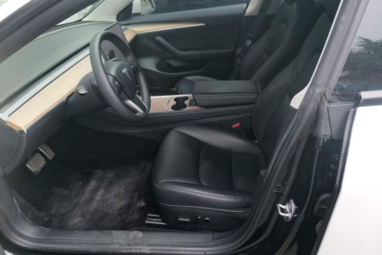 Used Tesla Model 3 2021 Revised Version Standard Range Rear-Wheel Drive Upgraded Edition 3D1 Left Front Seat