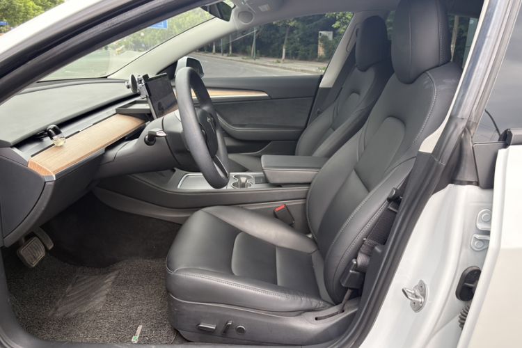Used Tesla Model 3 2021 Revised Version Standard Range Rear-Wheel Drive Upgraded Edition 3D1 Left Front Seat