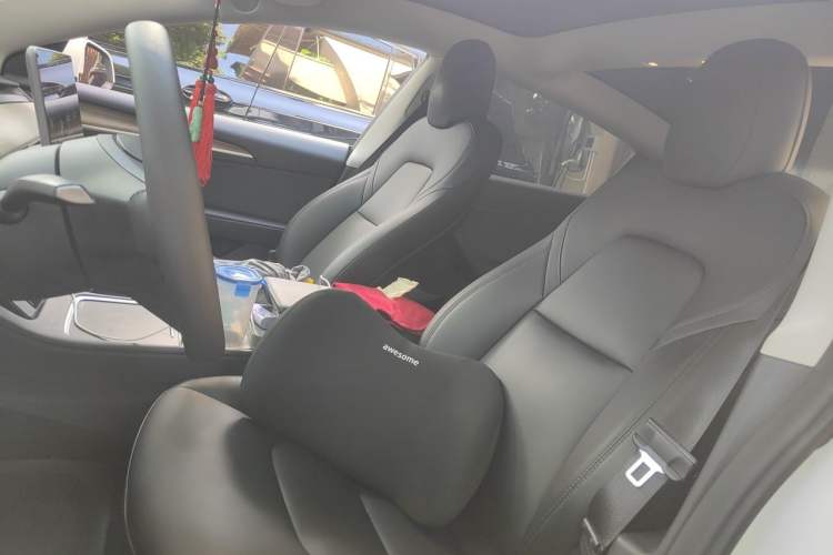 Used Tesla Model 3 2021 Revised Version Standard Range Rear-Wheel Drive Upgraded Edition 3D1 Left Front Seat