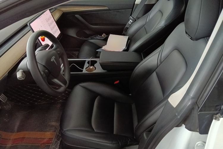 Used Tesla Model 3 2021 Performance High-Performance All-Wheel-Drive Version Left Front Seat