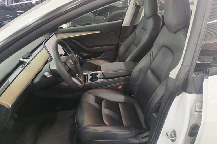 Used Tesla Model 3 2021 Revised Version Standard Range Rear-Wheel Drive Upgraded Edition 3D1 Left Front Seat