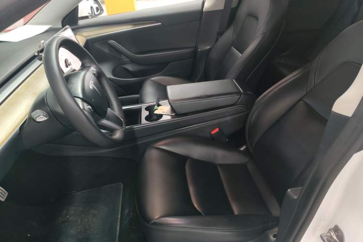 Used Tesla Model 3 2021 Performance High-Performance All-Wheel-Drive Version Left Front Seat