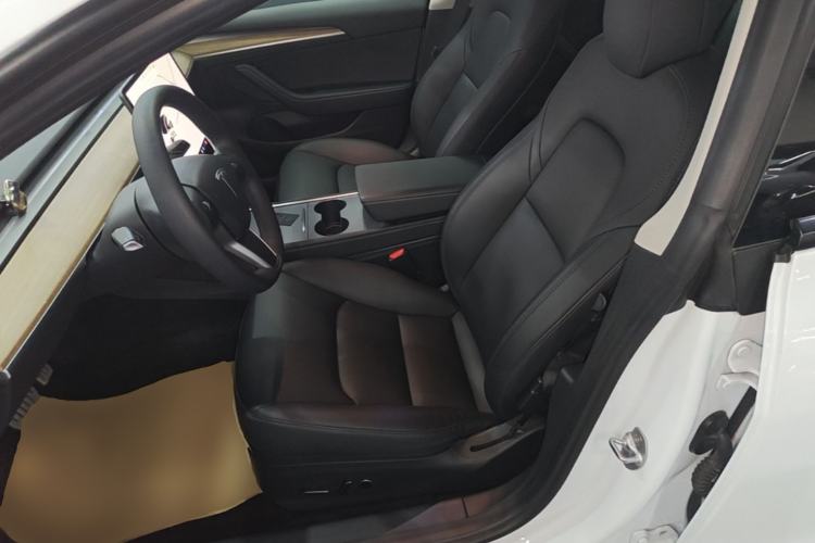Used Tesla Model 3 2021 Performance High-Performance All-Wheel-Drive Version 3D6 Left Front Seat
