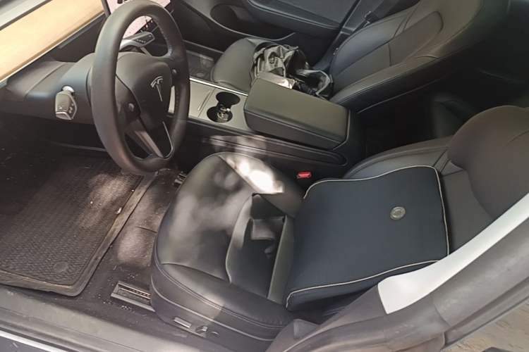 Used Tesla Model 3 2021 Revised Version Standard Range Rear-Wheel Drive Upgraded Edition 3D1 Left Front Seat