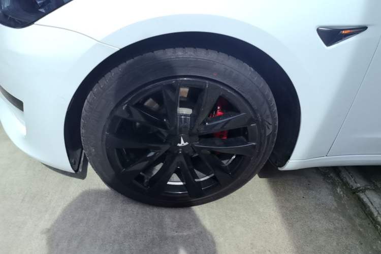 Used Tesla Model 3 2021 Revised Version Standard Range Rear-Wheel Drive Upgraded Edition 3D1 Left Front Wheel Hub