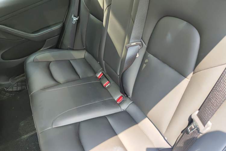 Used Tesla Model 3 2021 Standard Range Rear-Wheel Drive Upgraded Version 3D6 Left Rear Seat