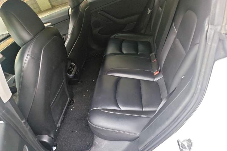 Used Tesla Model 3 2021 Revised Version Standard Range Rear-Wheel Drive Upgraded Edition 3D1 Left Rear Seat