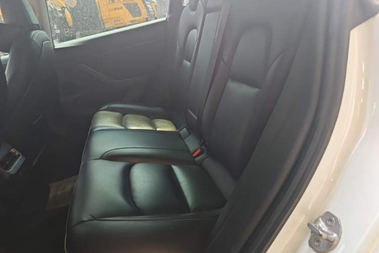 Used Tesla Model 3 2021 Performance High-Performance All-Wheel-Drive Version Left Rear Seat