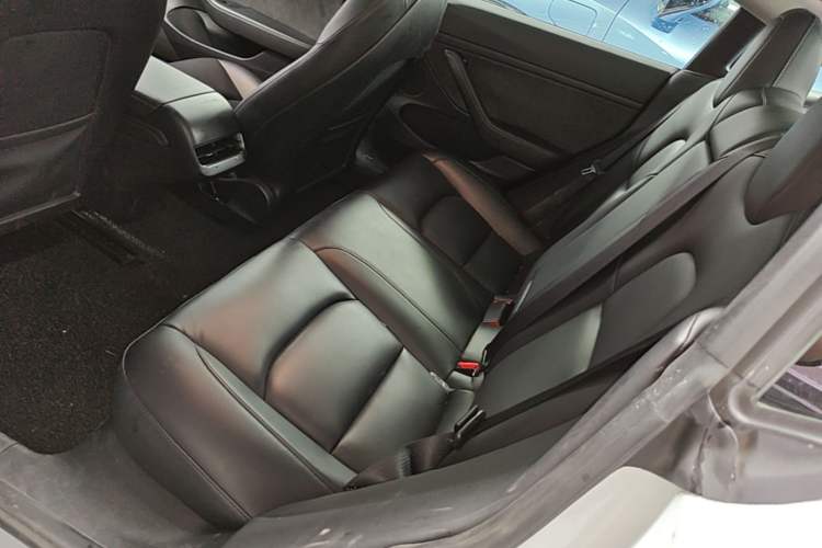Used Tesla Model 3 2021 Revised Version Standard Range Rear-Wheel Drive Upgraded Edition 3D1 Left Rear Seat