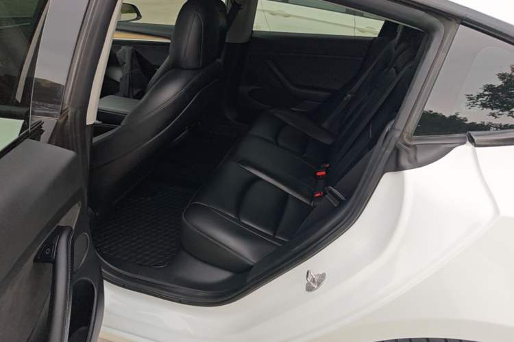 Used Tesla Model 3 2021 Revised Version Standard Range Rear-Wheel Drive Upgraded Edition 3D1 Left Rear Seat